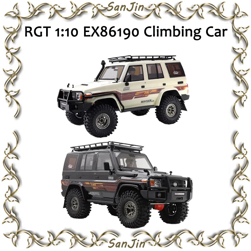 

Новый Ruitai Rgt1/10 Полноприводный внедорожник Ex86190 4wd Моделирование альпинистского автомобиля Автомобиль с дистанционным управлением