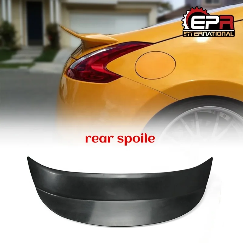 

suitable for USA Warehouse Has 09 Onwards Fairlady 370Z Z34 AJT3 Style Carbon Fiber Rear Spoiler CF Ducktail Deck Fit for Nissan