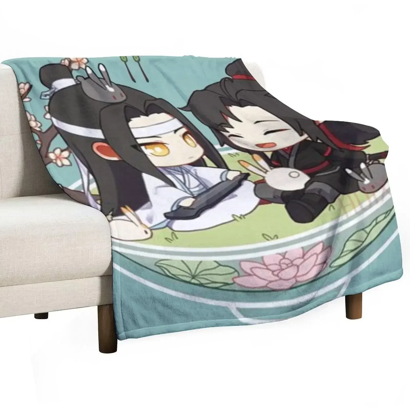 theUNTAMED.BOWL.OF.WANGXIAN Throw Blanket halloween Sofas blankets ands Blankets