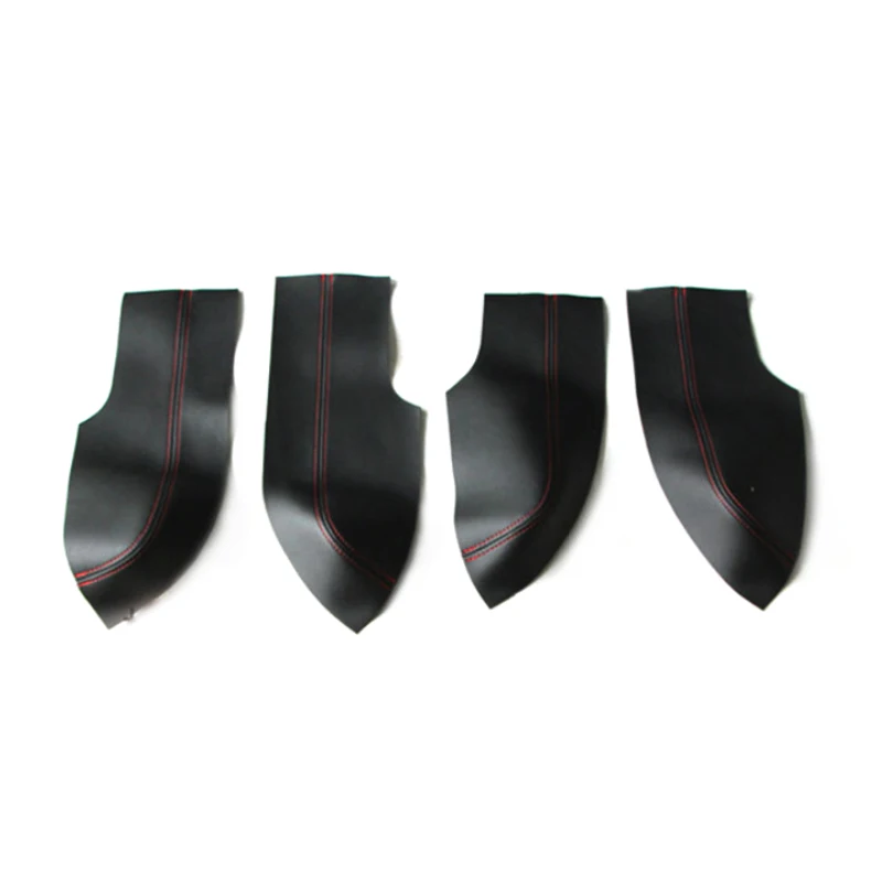 Microfiber Leather Door Armrest Cover For Honda Odyssey 2004 2005 2006 2007 2008 Car Interior Door Panel Armrest Skin Cover Trim