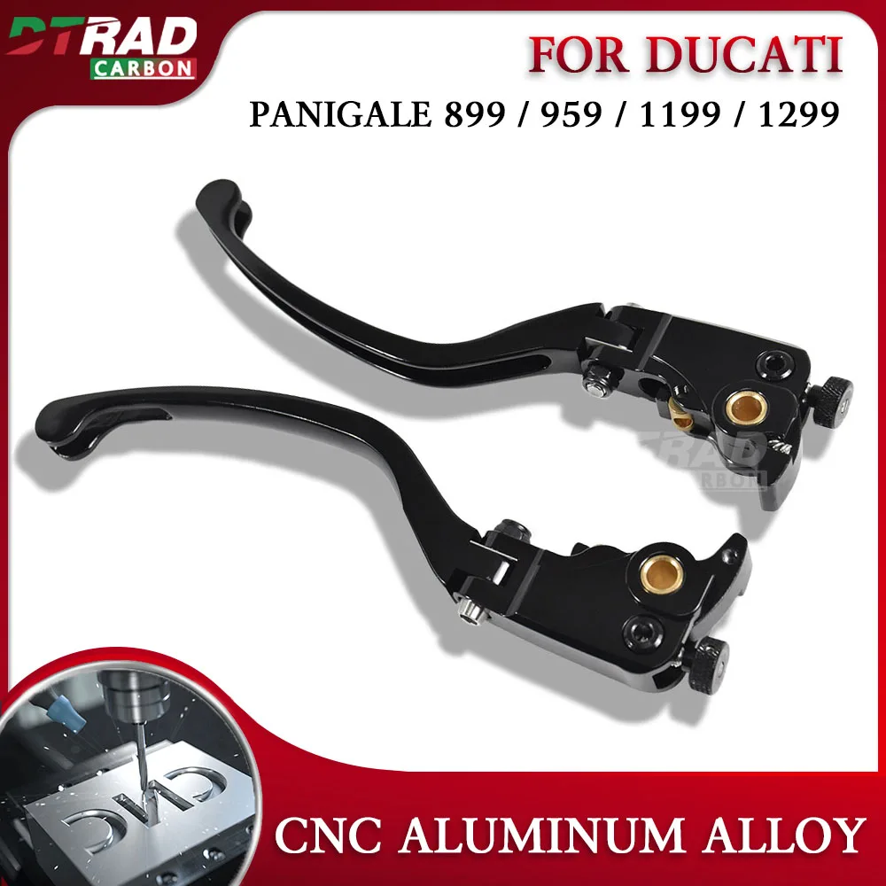 For DUCATI Panigale 899 959 1199 1299 Adjustable Articulated Short Long Brake Clutch Lever Racing Handles Levers Accessories