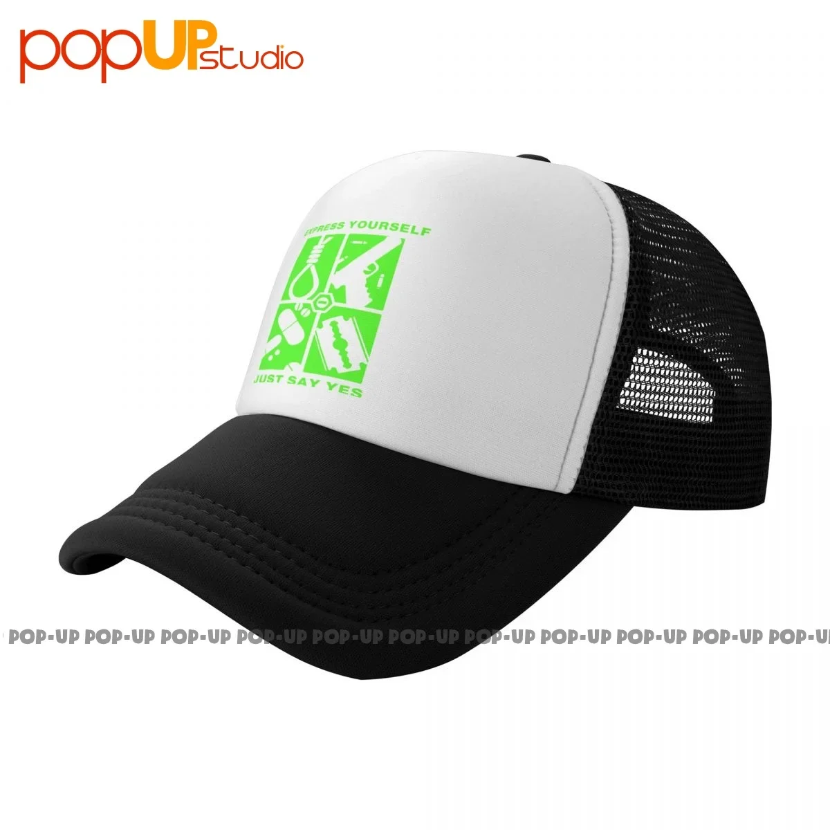 Type O Negative Express Yourself Logo Baseball Cap Trucker Hats Breathable Sunscreen Hot Deals Comfortable Print