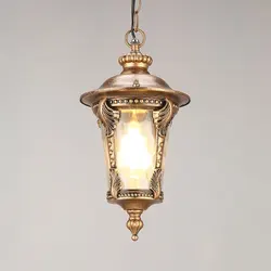 European Outdoor Waterproof Lamp Courtyard Pendant lights Balcony Courtyard Lamp Corridor Staircase Pendant lighting