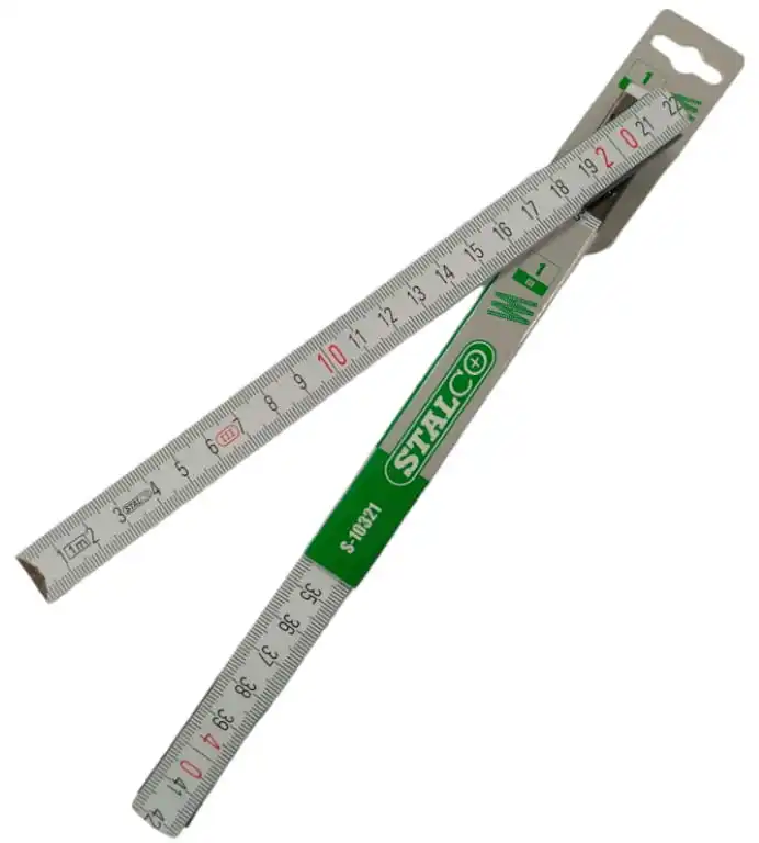 Vouwmaat 1m houten bouwmeter