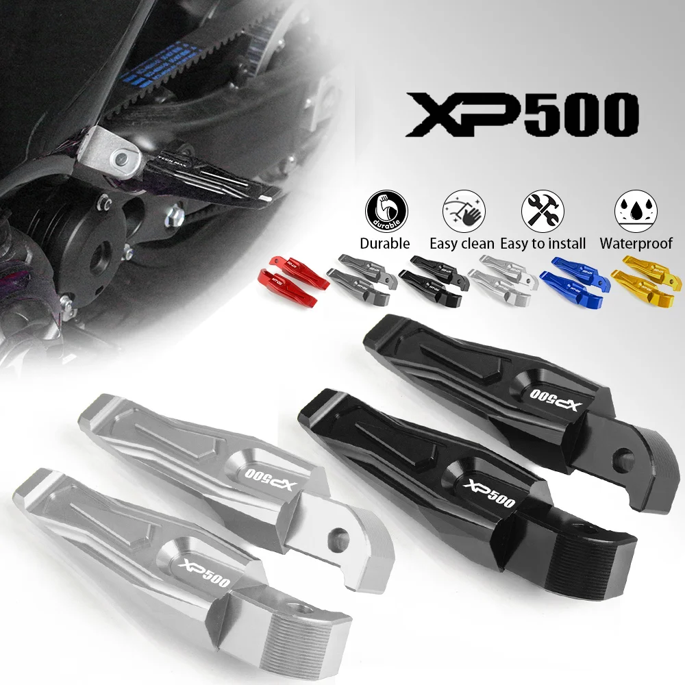 

Accessories For Yamaha XP 500 All Tmax 500 XP500 500XP xp500 2013-2020 Motorcycle CNC Aluminum Folding Rearset Foot Pegs Parts