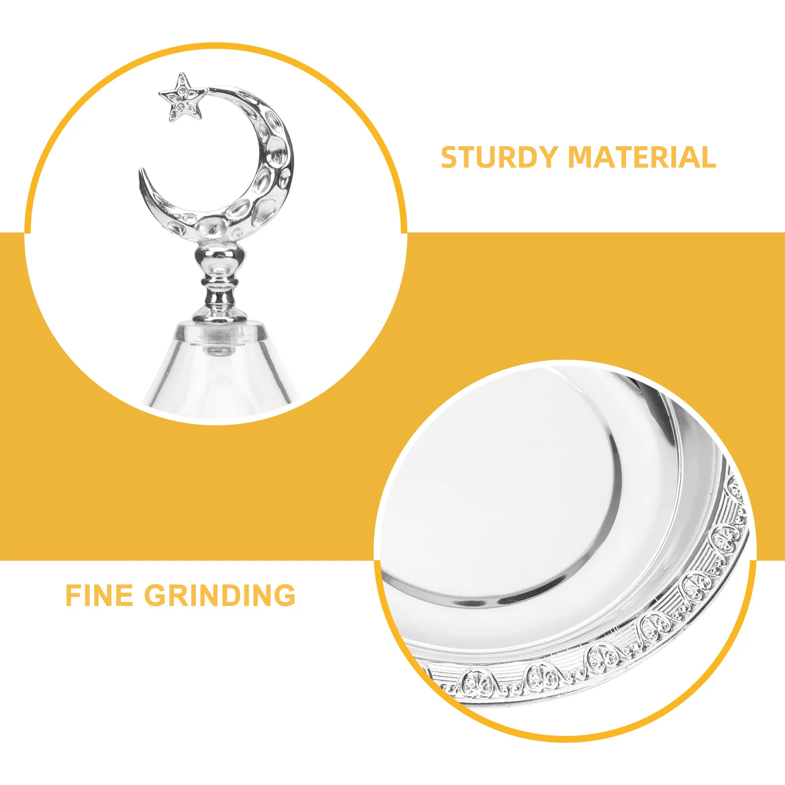 

1Pcs Electroplating Art Plate Multifunctional Food Storage Tray with Acrylic Cover for Cake Dessert Fruit Snacks Home Hotel