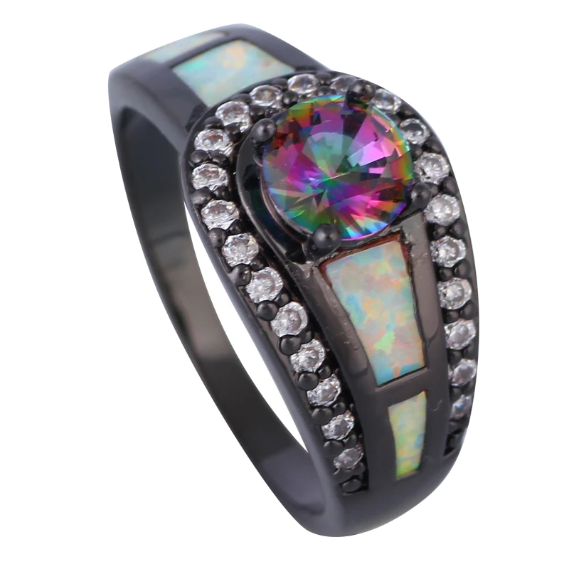 Bisutería de lujo tendencia 2025 joyería mujer anillos de lujo para muje anillo de promesa parejas regalos anillos de ópalo anillos pareja