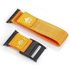 HEMSUT Straps For Apple Watch Ultra 49mm Nylon Movement Breathable Mi Band 8 Wrist Strap Compatible with 38 40 41 44 45mm