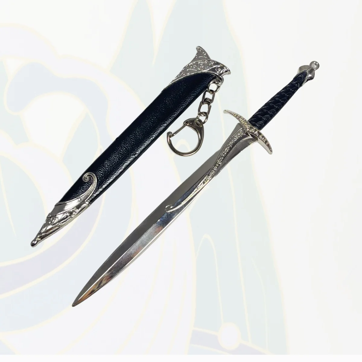 

7,1-дюймовый Металлический Меч Катана Меч Ниндзя Нож Оригинальный Самурай Японская Катана Сабля Косплей Аксессуары Опора Игрушка