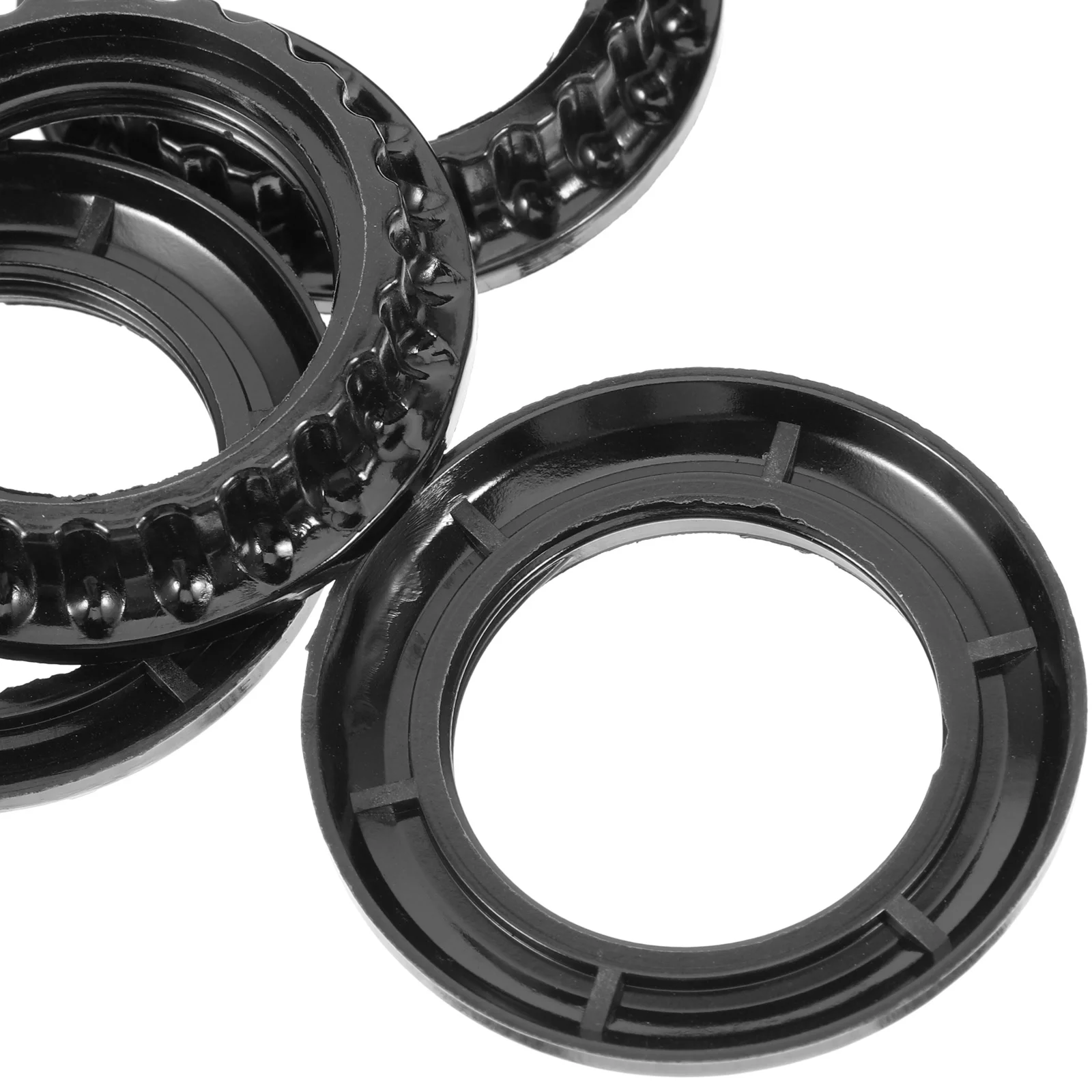 

10Pcs E26 Wood Outer Ring Lamp Shade Ring Lampshade Reducer Replacement Part Set for Floor Lamp Table Light