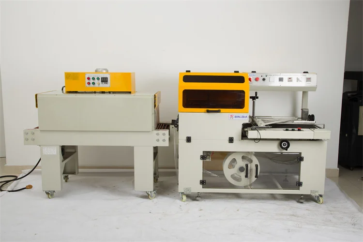 Hongzhan BSL-560A Electric Heat Tunnel Factory Price Automatic Tableware Packaging Machine