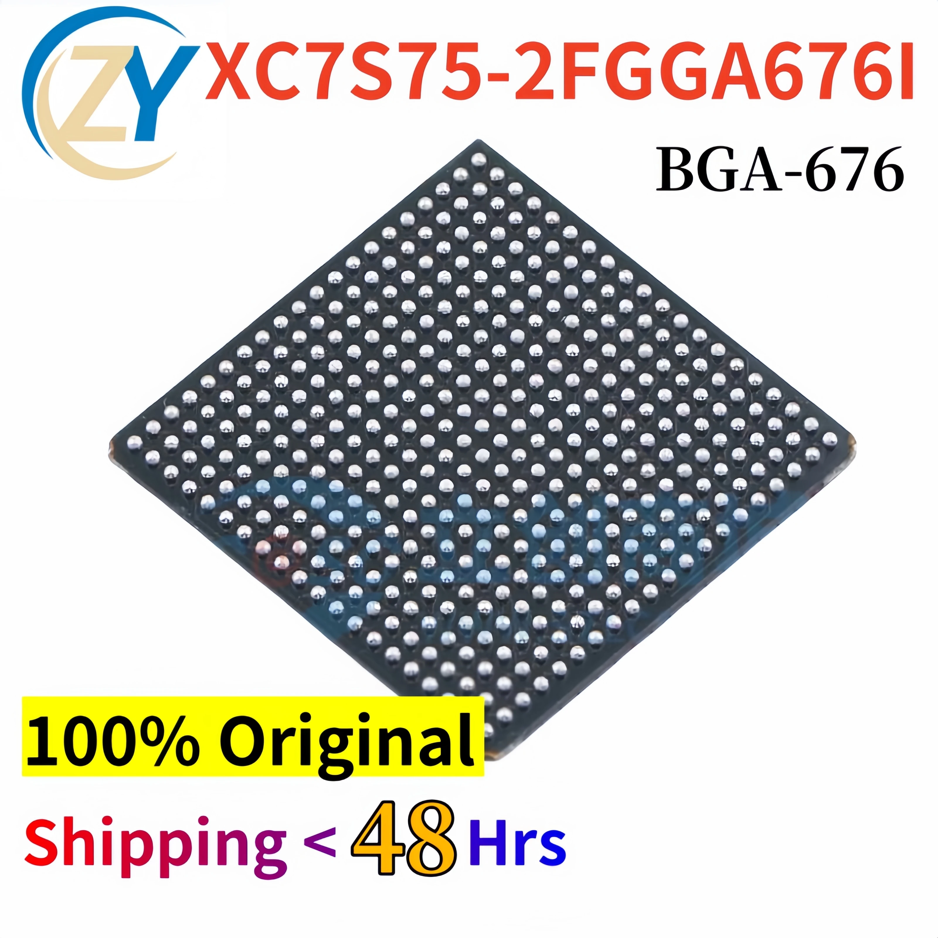 XC7S75-2FGGA676I Logic ICs XC7S75 FBGA-676 950mV-1.05V 3240kbit 100% Original & In Stock