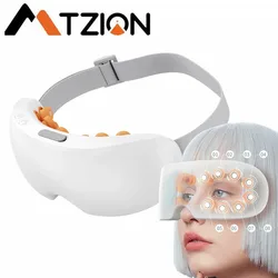 Eye Massage Electric Cold and Hot Compress Eye Acupoint Massage to Relieve Black Eyecircles Improve Sleep Eye Mask-Customize