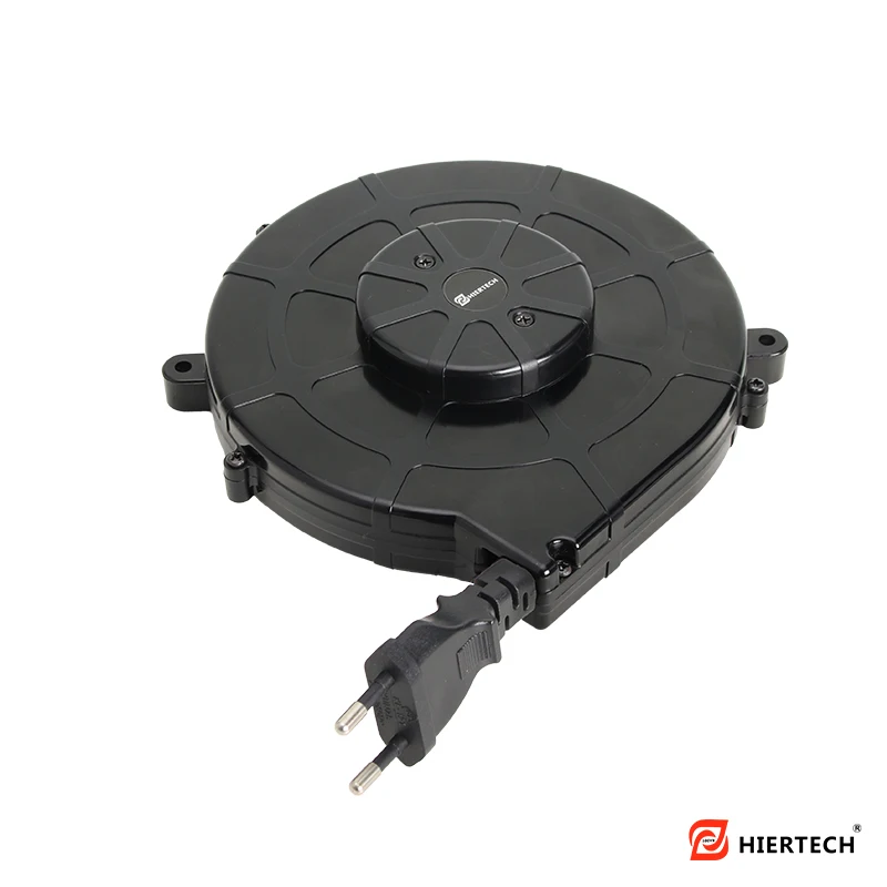 

Power Cord Reel for Office Desk Flexible Cable Management, 3m 2pin Cable Retractor electric cable reel power cord extensions