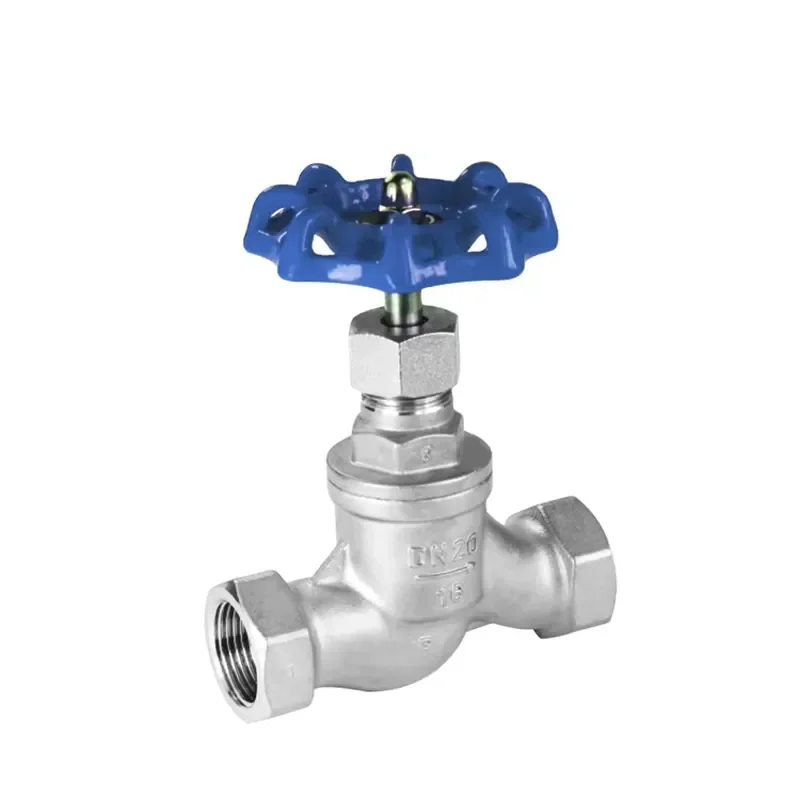 

COVNA B2Bclearance Sale Manual Globe Valve for Steam BSPT Cast Steel Threaded DIN PN16 UPVC Brass Stainless