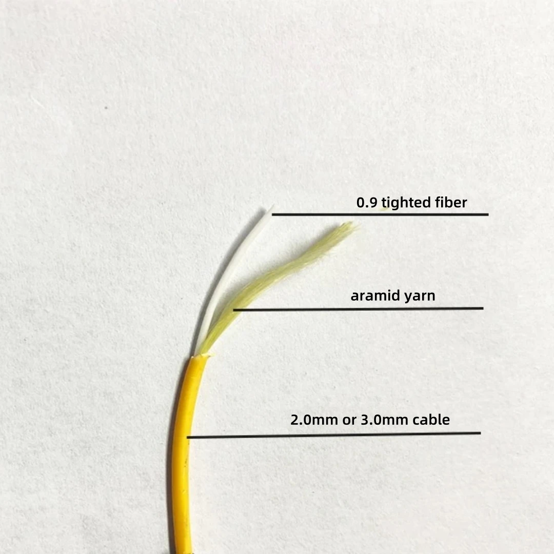 Cavo patch in fibra E2000/APC-ST Simplex Monomodale 1m 3m 5m 7m 10m 30m 50m 9/125um ponticello in fibra ottica E2000-FC E2K elink