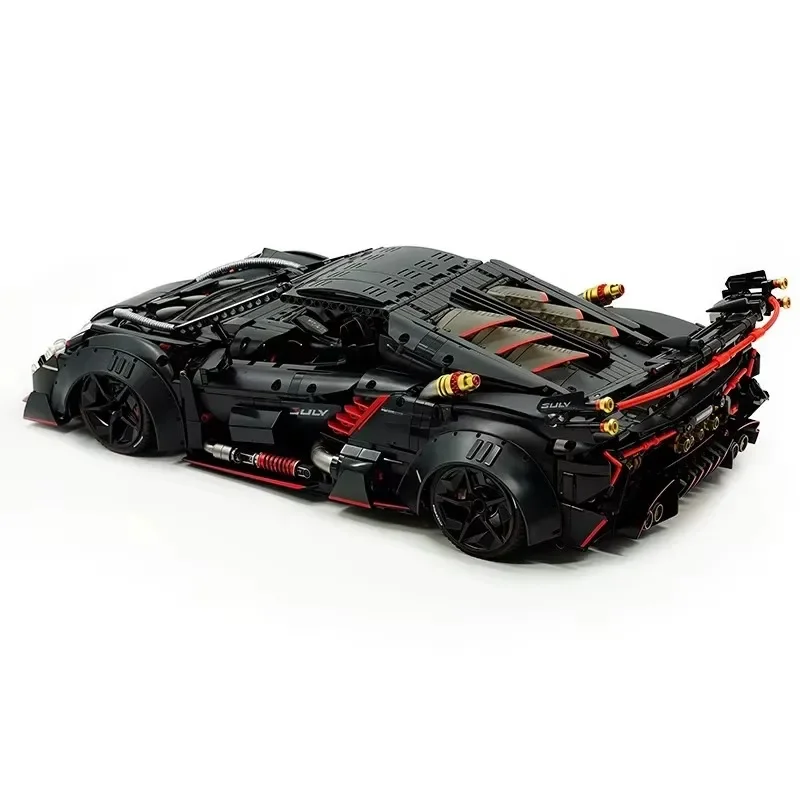3809PCS Technical 1:8 Sport Supercar Building Blocks Mechanical Speed Racing Vehicle Model Construction Bricks Toys For Kid MOC