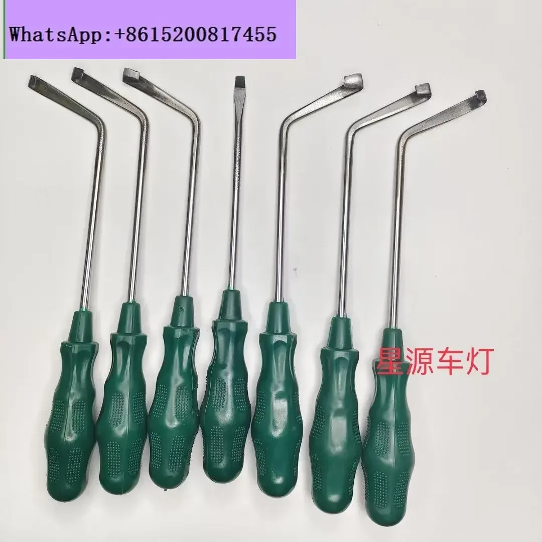 Set da 7 pezzi di coltello per colla a freddo, nemesis per colla a freddo, strumento speciale per l'illuminazione del liquido di separazione per il negozio di cambio delle lampade