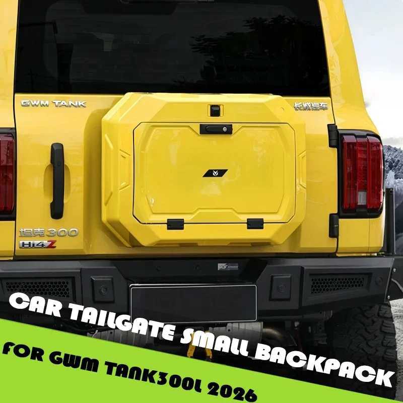 Car Tailgate Small Backpack Fit for Tank 300L 2026 High Quality Modified Car Trunk Storage Backpack Car Exterior Accessories