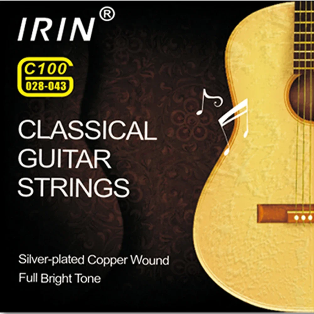 IRIN 6Pcs/Set Classical Guitar Strings Nylon Fiber Strings For Guitar Classical Guitar Instruments String Guitar Accessories