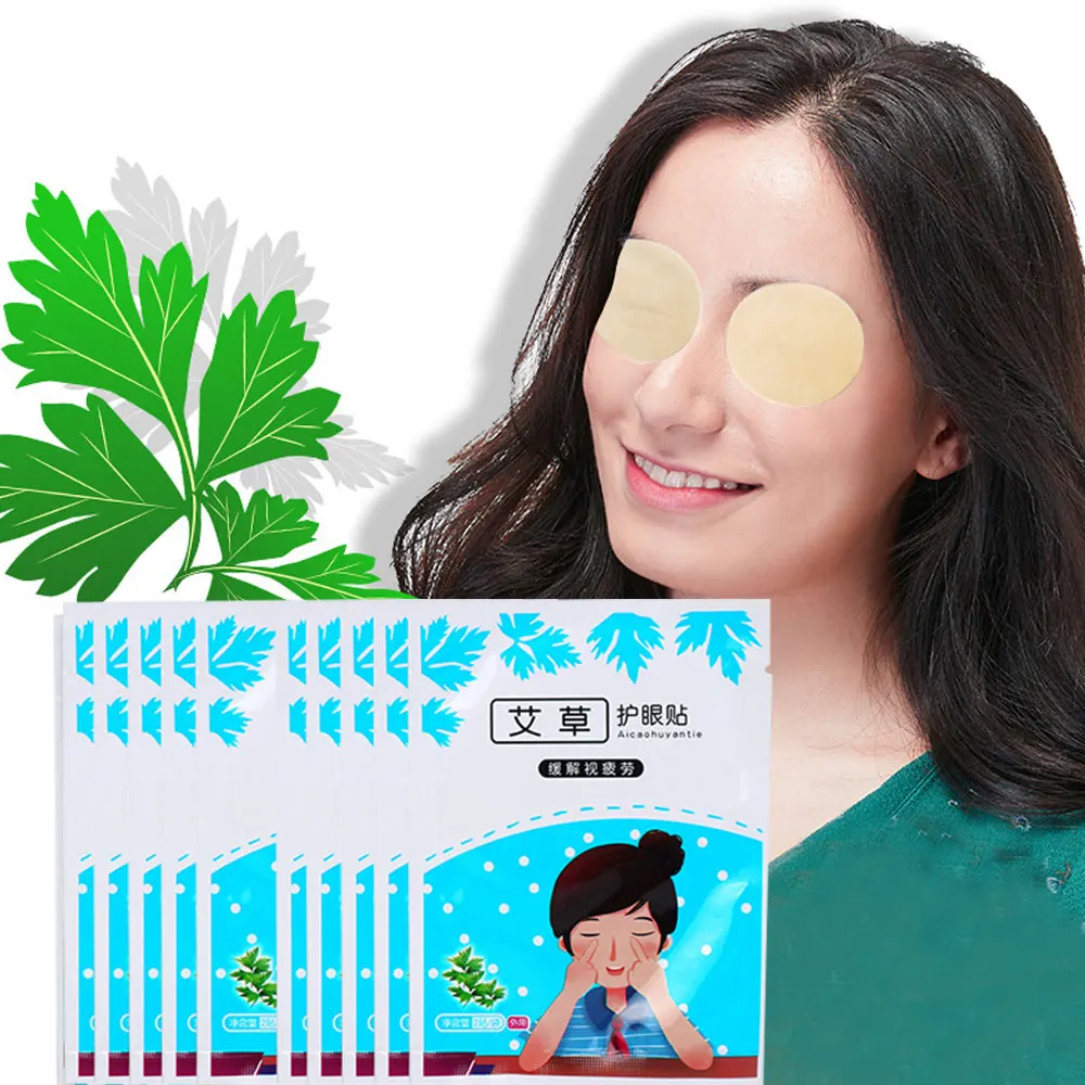 10pcs/Bag Eye Care Patch Improve Eyesight Promote Blood Circulation Relief Eye Fatigue Dry Pain Blurry Eye Vision Plaster