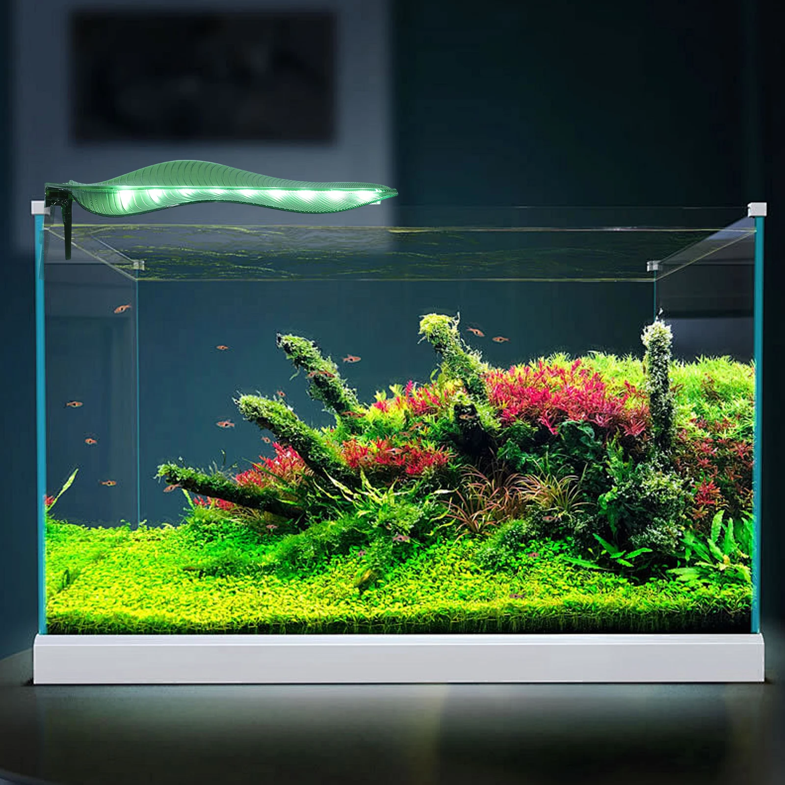 

LED Fish Tank Light Mini Clip on Aquarium Lamp for Water Plants PC LED Lighting Accessories USB Energy saving Pet