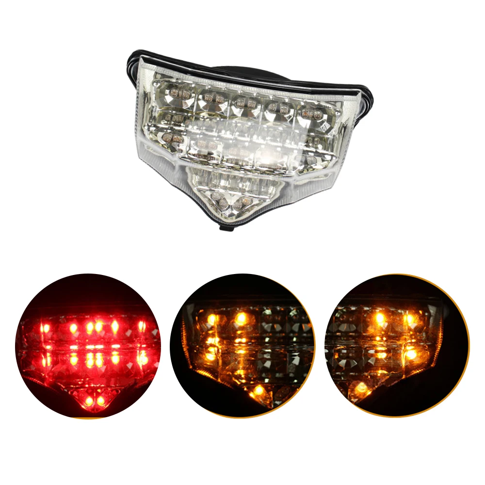 Rear Tail Light Brake Turn Signals Integrated LED Light for Yamaha FZ6 FZ6N FZ600 2004 2005 2006 2007 2008 2009