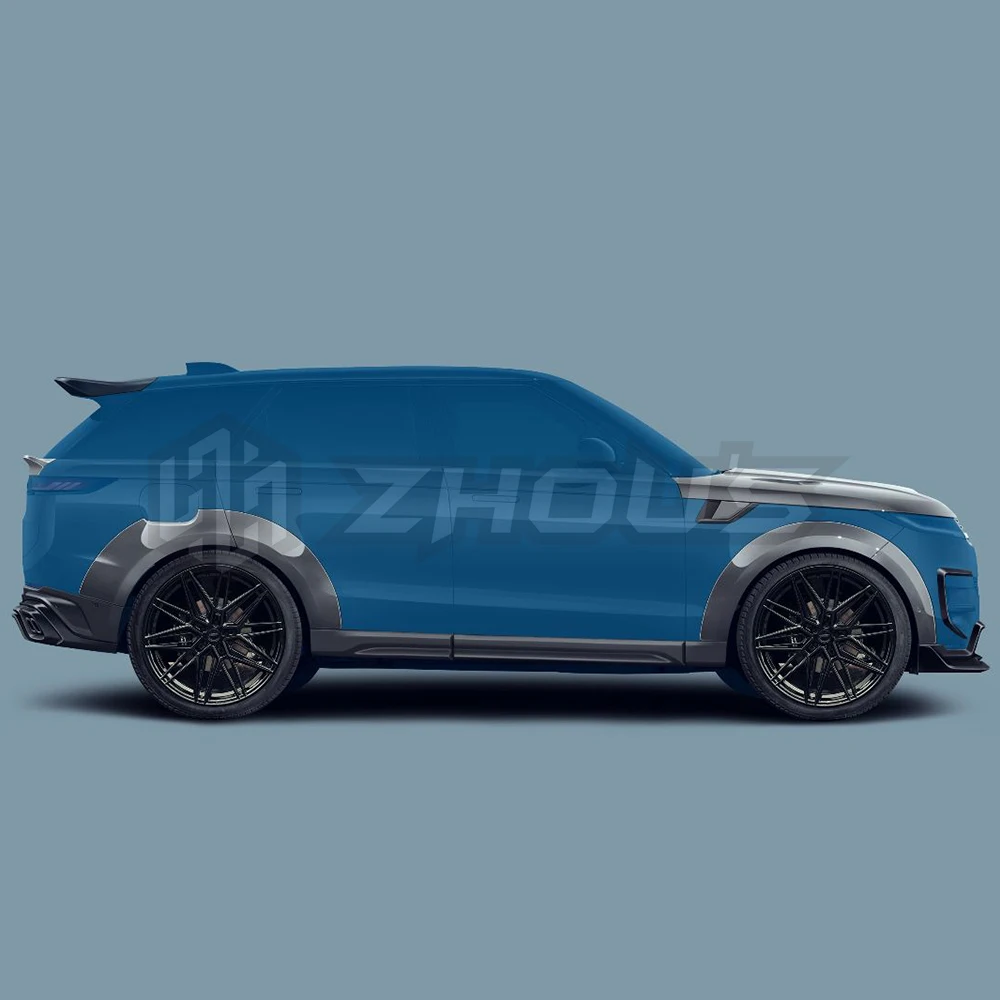 Zhous Design Auto Parts Carbon Fiber Body Kit Car Side Skirt for New Range Rover Sport L461 Kit - Image 2