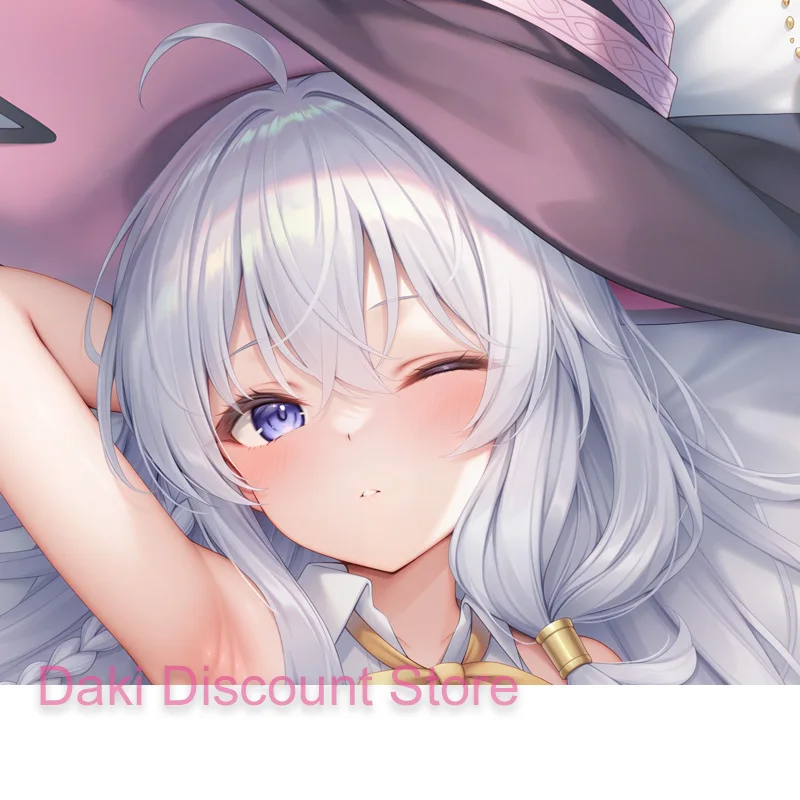 

Dakimakura Anime Elaina Double-sided Print 2WAY Life-size Pillowcase Gift Body Pillow Cover