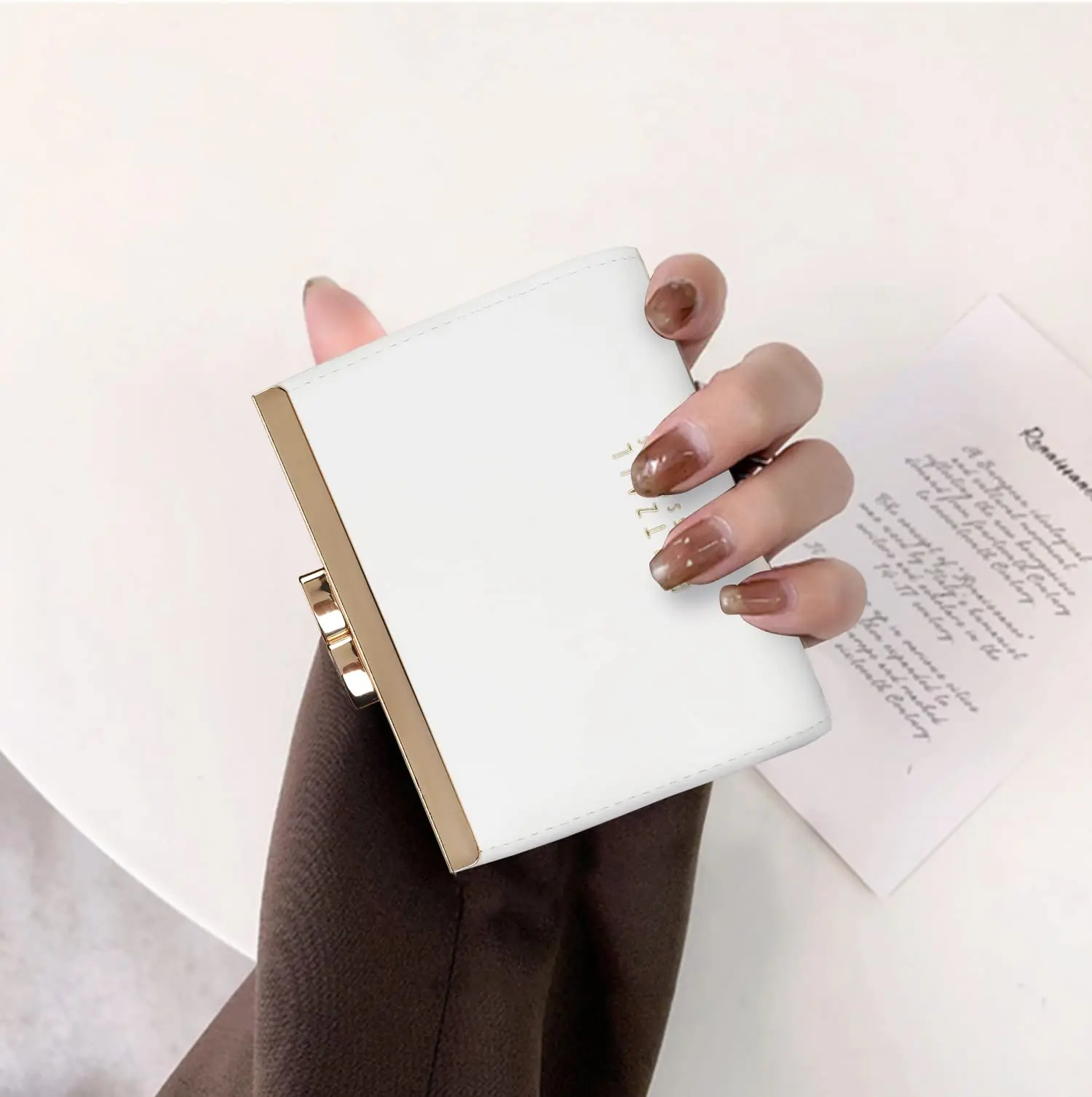 Women wallet - High-quality PU card holder, scratch-resistant and durable document case, zero wallet