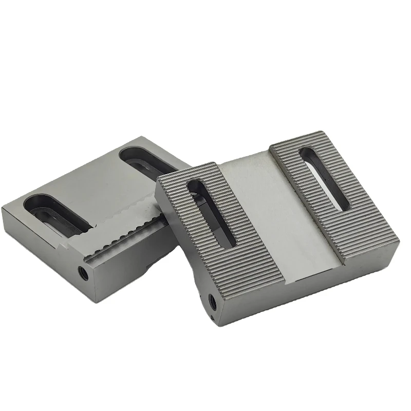 

Top Jaw Blanks YZ Hard Jaws of Pneumatic Clamping Force Blocks Vise for Rough Machining