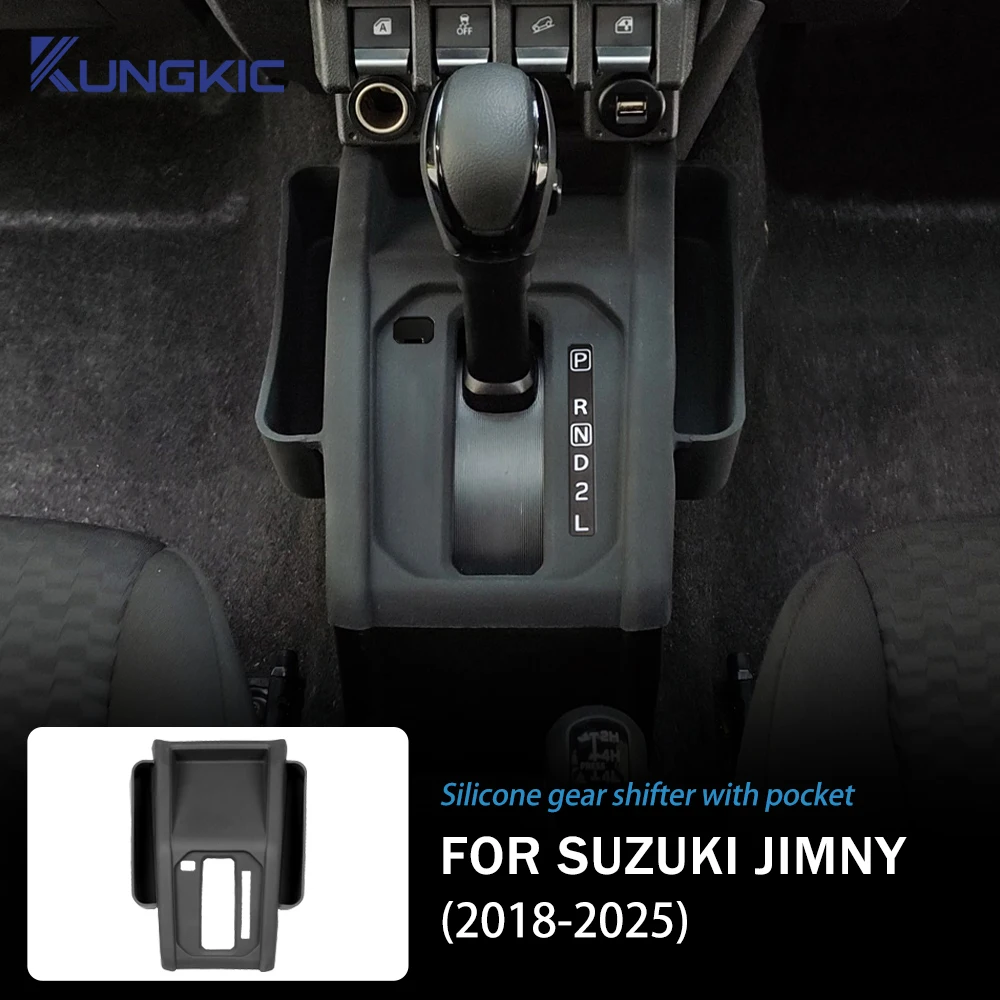 For Suzuki Jimny 2018 2025 Automatic Gear Shift Silicone Panel Universal Left Right 3 5 Door Compatible Accessories