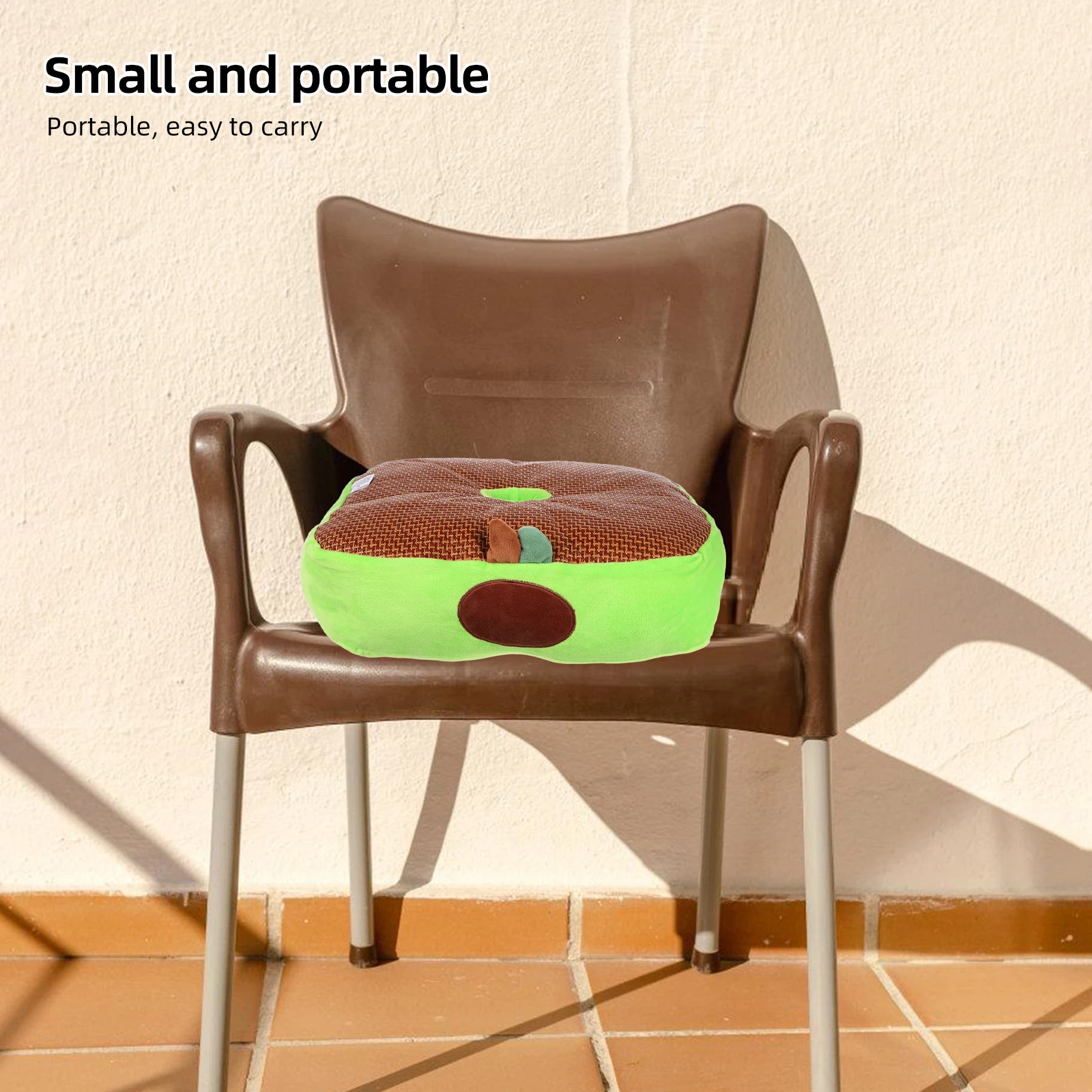 الصيف الارتفاع دفعة وسادة مقعد وسادة التبريد تنفس لكرسي السيارة مكتب طويل الجلوس الراحة عدم الانزلاق وسادة البراز المستديرة #1