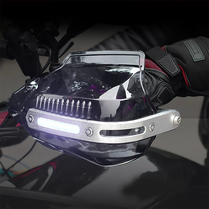 

Motorcycle Handguards LED Lights Hand Protector Pitbike Accessories For Suzuki Sv 650S K6 Boulevard M109R Katana Gsxr 1000 Gn250