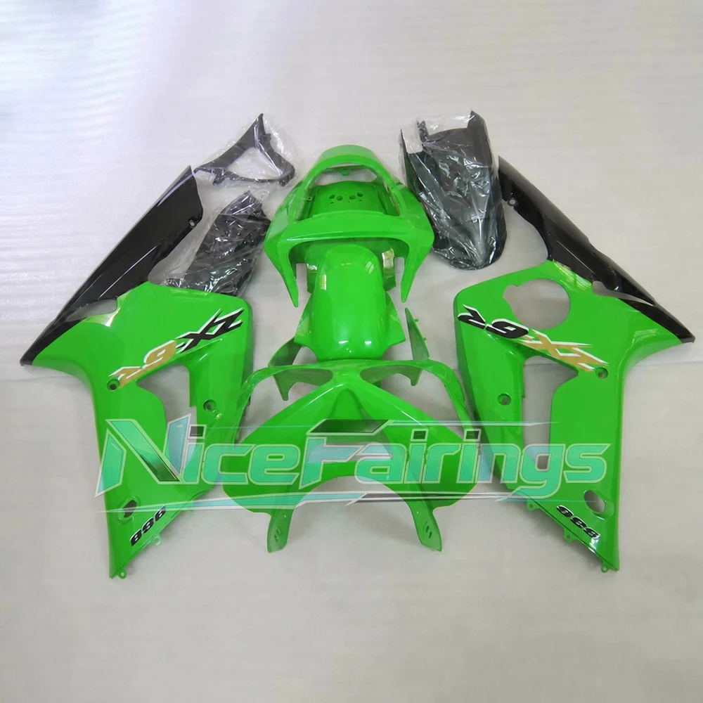 Custom Paint Fairings Motorcycle Fairing Kit Body Protection Cover Fit for ZX6R ZX 6R 2003 2004 03 04 ABS Plastic