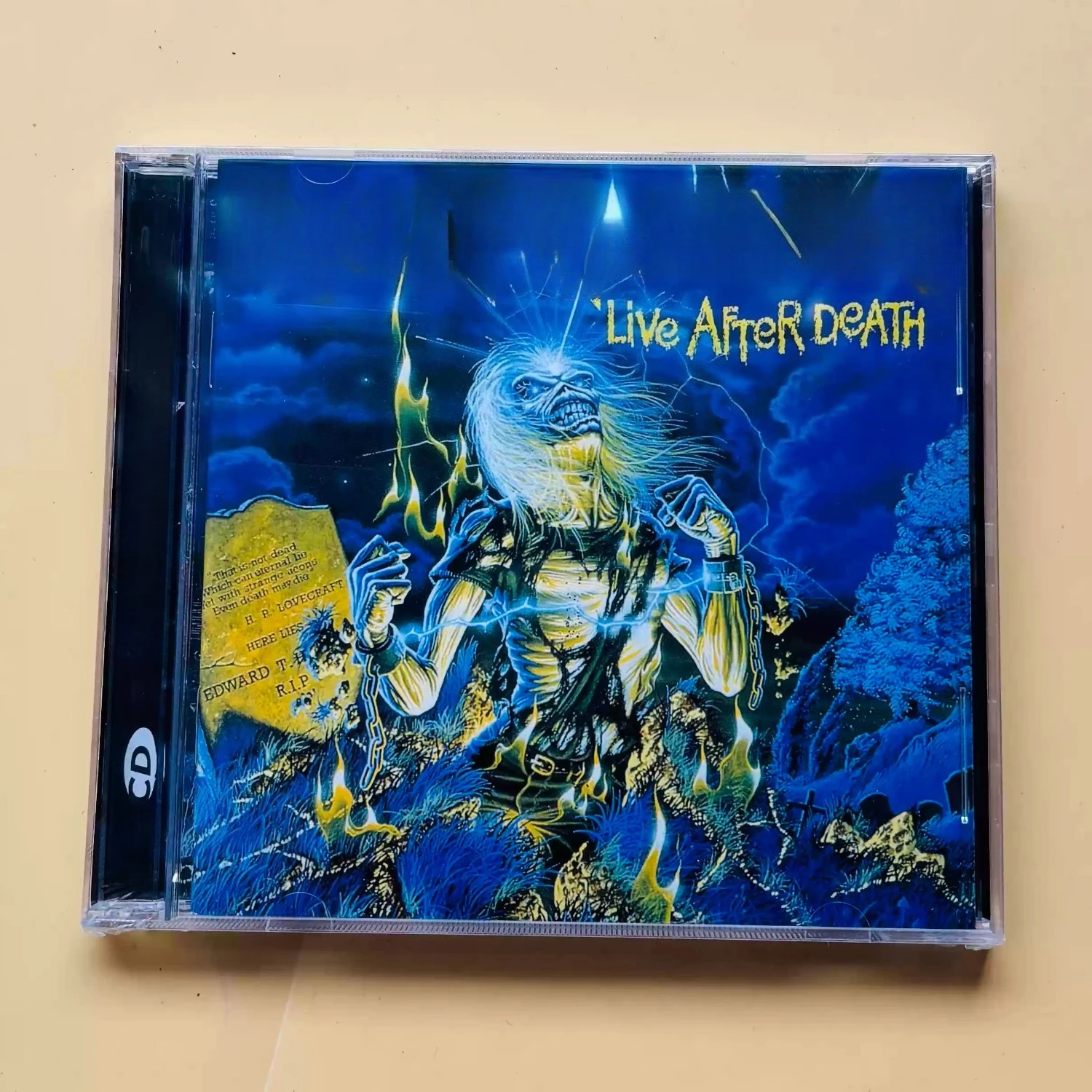 Classic Heavy Metal Jewel Case CD Set, Fast Riff Live Tracks for Audiophile Dynamic Test & Live After Death Metal Collection