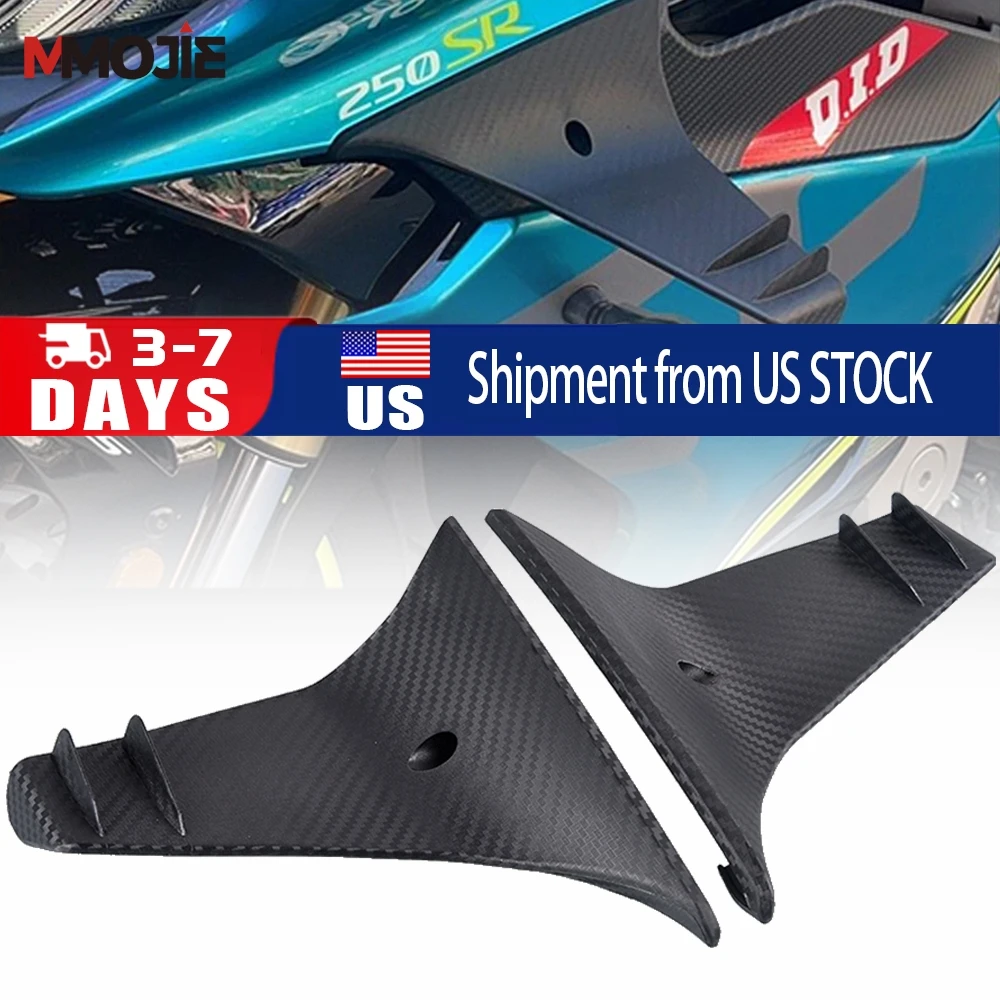 

Motorcycle For CFMOTO 250SR 300SR SR 250 300 SR 300 SR250 2020 2021 2022 2023 Front Fairing Aerodynamic Winglets Dynamic Wing