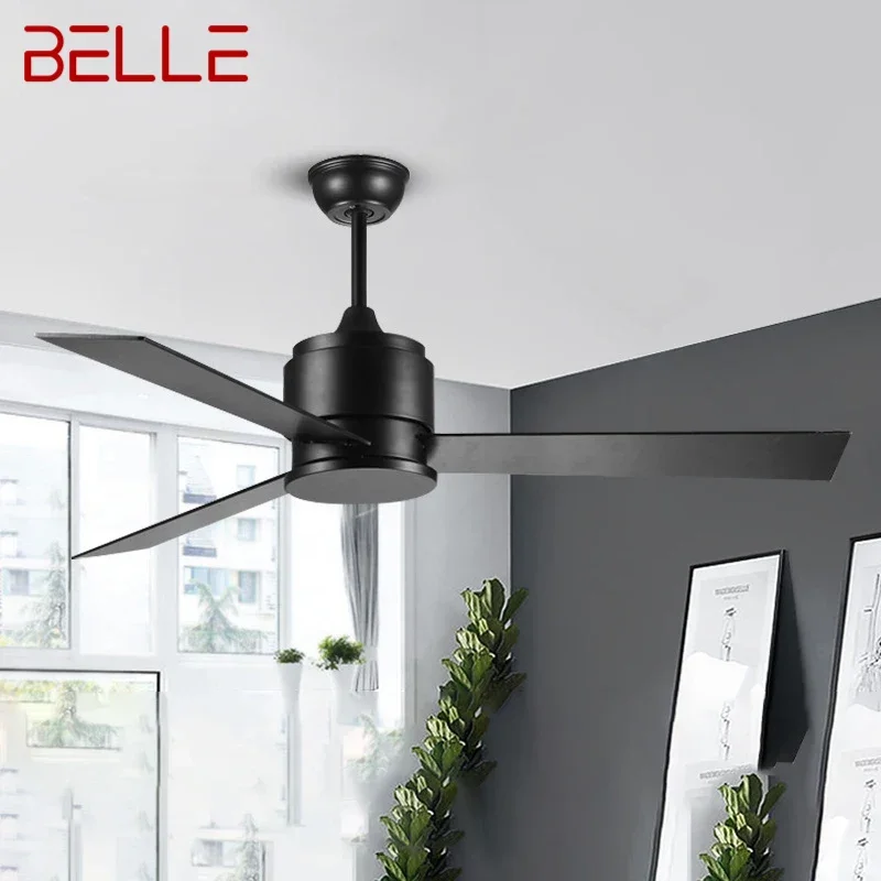 BELLE Nordic Without lights Ceiling Fan Modern Minima lism Living Room Bedroom Study Cafe Hotel