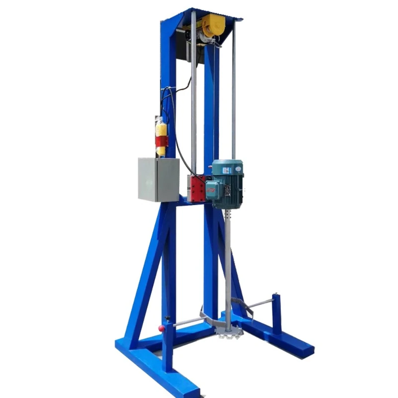 

Electric high-speed dispersant emulsifier, paint mixer mixing bucket, automatic lifting disperser