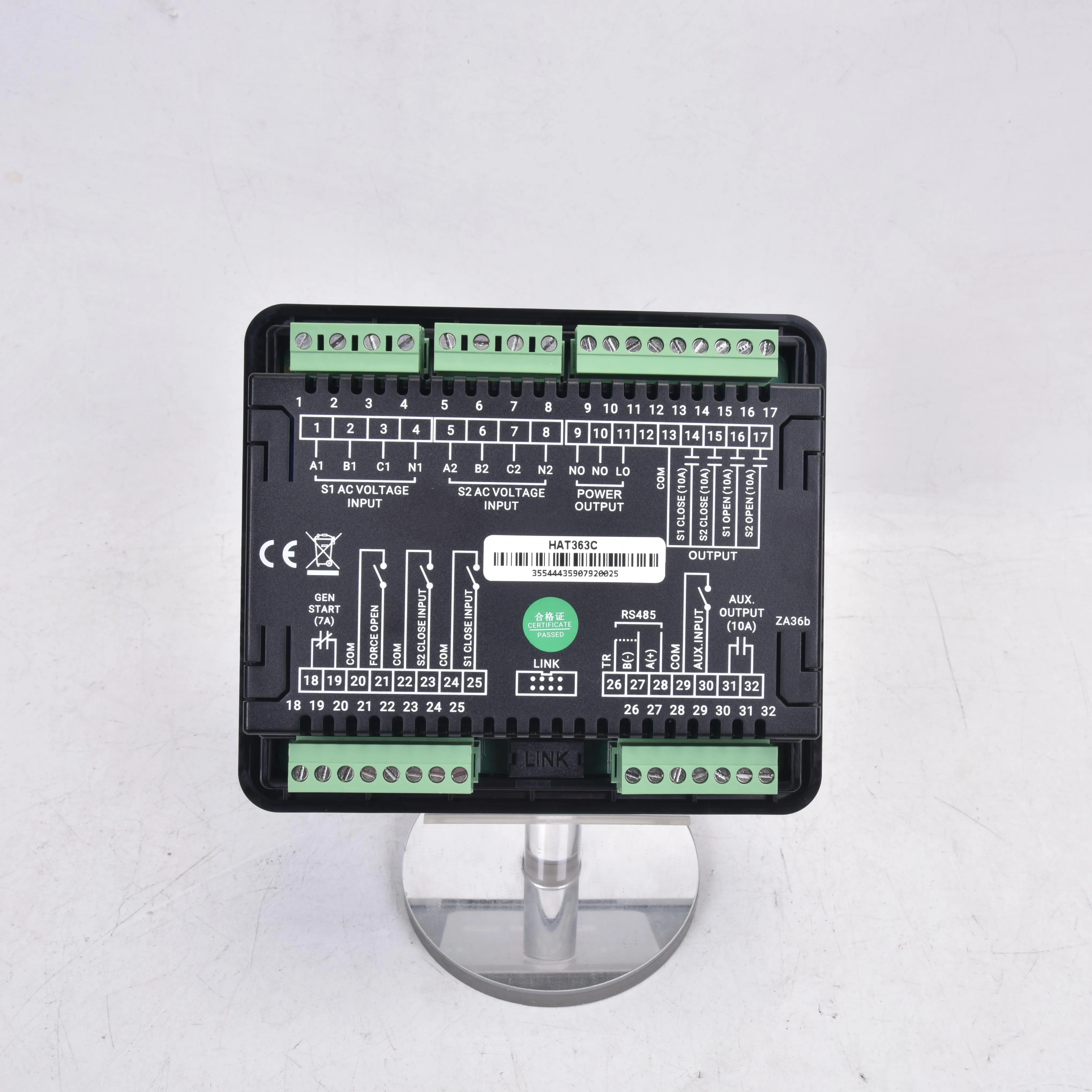 HAT363C SmartGen Generator Set ATS Dual Power Automatic Switching Control Module