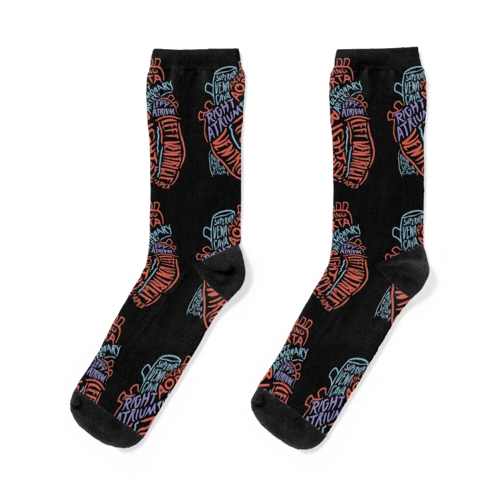 

Anatomy Of Heart - Anatomical Organ Doctor Gift Socks tennis summer Socks Women's Men's