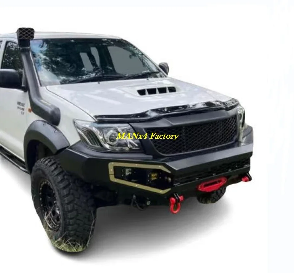 Hilux Bull Bar From Manx4 Steel Front Bumper For Hilux Vigo 12-15