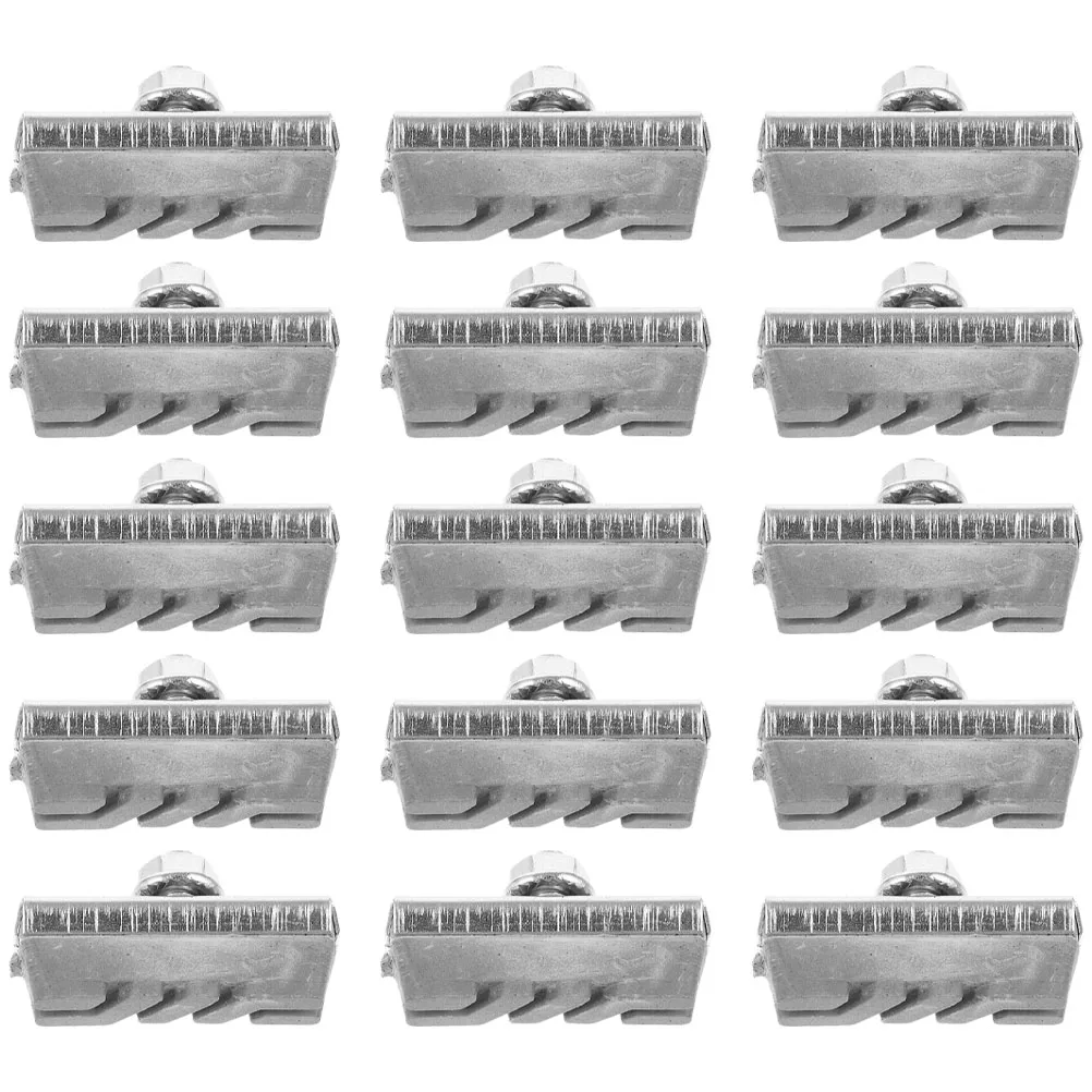 

15pcs Bicycle Pads Replacement Disc Brake Pads For Mountain Bike Scooter Universal Bike Brake Blocks Braking