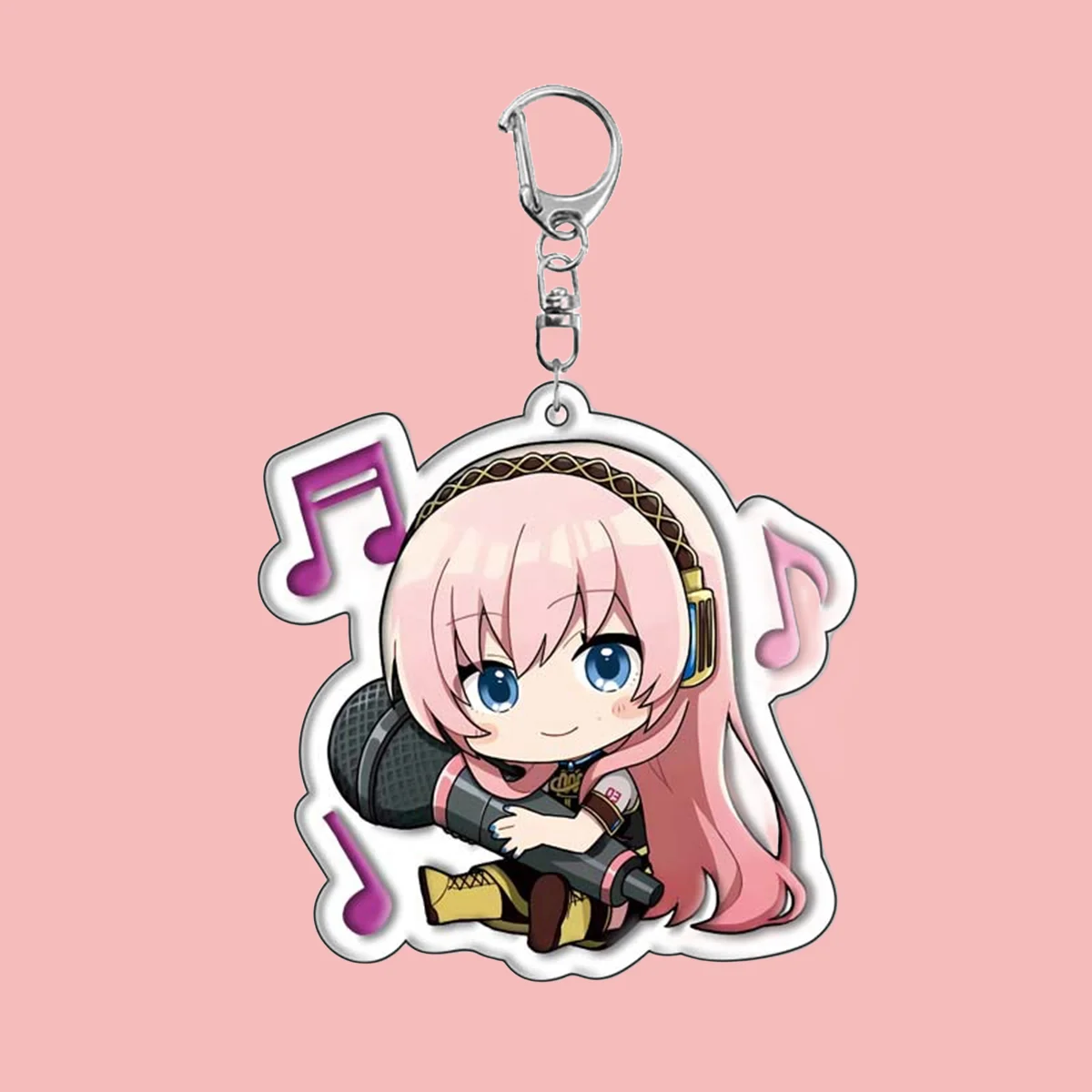 Anime GOODS Acrylic Keychain cute y2k Hatsune keychain for bag keys car key bag backpack collection display accessories