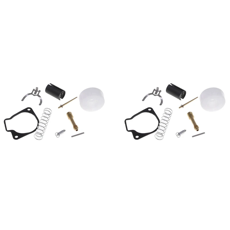 2Set Carburetor Repair Kit Universal Fits For 2 Stroke 49CC Mini Moto Pocket Bike Motorcycle Fuel System Parts