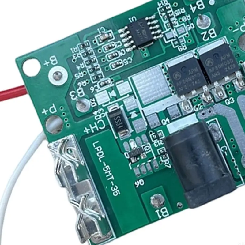 G92C Battery Board 5S 21V Charging Control Circuit With Overcharge Overcurrent Fault Stop for Pack Wiring, Board Replacement