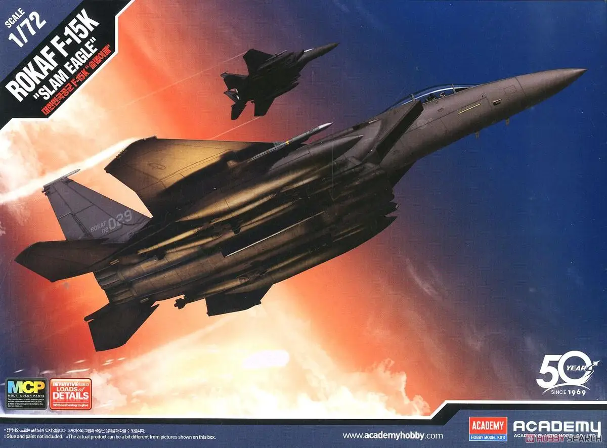 Academy 12554 1/72 F-15K Slam Eagle (Plastic model)