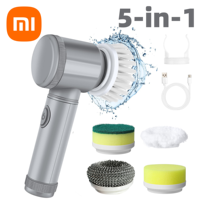 Xiaomi 5 in 1 Electric Cleaning Brush Kitchen Toilet Multi-function Cleaner Electric Shoe Polisher Portable Electric Clean Brush