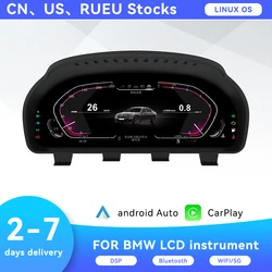 For BMW 6 series  F06 F12 F13 Car Digital Cluster Virtual Cockpit SpeedMeter Dash LCD Screen Multimedia Car GPS Navigation Panel