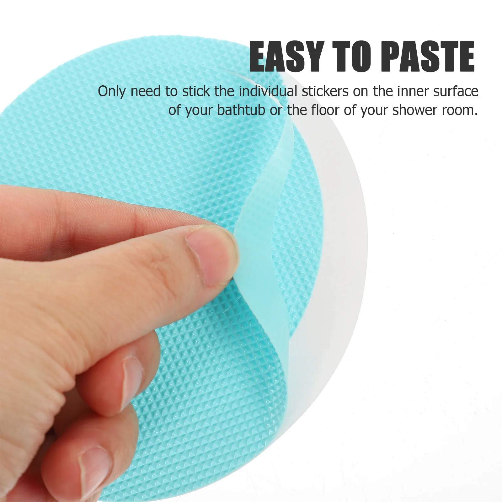 40 Uds. Pegatina antideslizante para baño, calcomanías impermeables antideslizantes para suelo, pegatinas de seguridad para el hogar